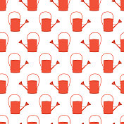 园艺图标无缝模式,喷壶 园艺图标无缝模式,喷壶