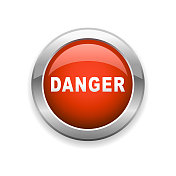 危险警告光滑图标