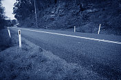乡村柏油路，澳大利亚