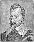 古董插图的重要人物的过去:Albrecht Von Wallenstein