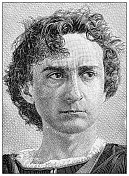 过去重要人物的古董插图:埃德温布斯 过去重要人物的古董插图:埃德温布斯