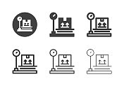 盒子重量秤图标-多系列