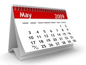 2009年5月-日历系列