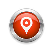 GPS定位标记光滑图标