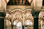 西班牙科尔多瓦清真寺内部