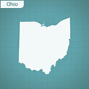 俄亥俄地图