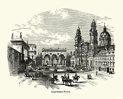 慕尼黑皇宫,德国,19世纪 慕尼黑皇宫,德国,19世纪