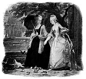 18世纪法国凡尔赛宫的玛丽・安托瓦内特