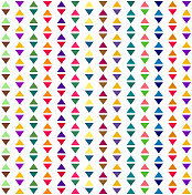 多色几何无缝图案 多色几何无缝图案