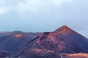 西班牙拉帕尔马的火山景观