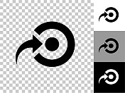 目标图标在棋盘透明的背景 目标图标在棋盘透明的背景