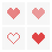 心图标,爱的概念 心图标,爱的概念