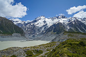 库克山国家公园风景，南岛，新西兰