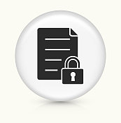 安全文档与锁定图标
