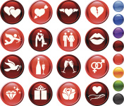 爱16个图标集 爱16个图标集