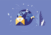 邮政及地球网络