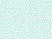 无缝网格轮廓图案