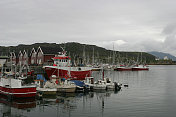 挪威峡湾港口村