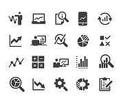 数据分析图标-经典系列 数据分析图标-经典系列