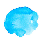 手绘水彩染色剂。