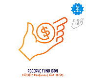 储备基金连续线可编辑笔画线 储备基金连续线可编辑笔画线