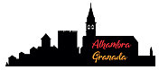阿罕布拉剪影 阿罕布拉剪影