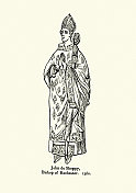 约翰・谢佩，14世纪罗彻斯特主教