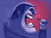 吸血鬼刷牙 吸血鬼刷牙