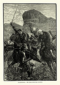 Isandlwana战役，梅尔维尔中尉和科格希尔的色彩