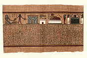 阿尼纸莎草，古埃及人，无尽的岁月，荷鲁斯之眼