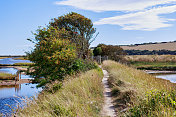 英国苏塞克斯郡的Cuckmere Haven