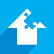 拼图箭头图标 拼图箭头图标