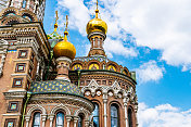 圣彼得堡的洒血救世主教堂。
