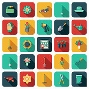 花园中心图标集 花园中心图标集