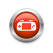 便携式游戏玩家光滑的图标