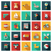 玩具店图标集 玩具店图标集