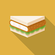 日本小丸子三明治图标