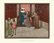 英格兰国王爱德华四世和格洛斯特公爵理查德