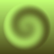 绿色漩涡在一个抽象的梯度背景