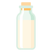 牛奶图标的透明背景 牛奶图标的透明背景