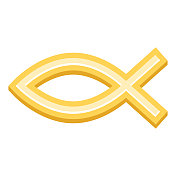 鱼图标上透明的背景