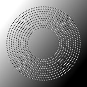 同心环中的稠密球体 同心环中的稠密球体