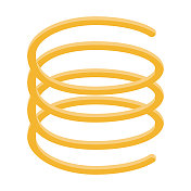 意大利面意大利面图标上透明的背景