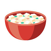 奥利维尔沙拉图标上的透明背景 奥利维尔沙拉图标上的透明背景