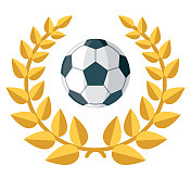 足球奖图标上透明的背景