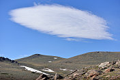 高山苔原，落基山脉，美国