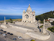 葡萄牙Viana do Castelo的圣露西亚教堂