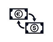 美元货币兑换欧盟货币(欧元)