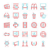 视频营销线图标 视频营销线图标