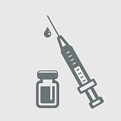 Vector注射器注射图标